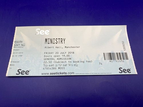 Ministry manchester albert - ministry,,