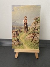 Vintage Postcard Professor