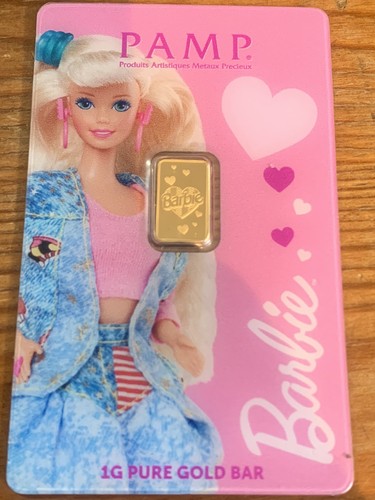 Pamp suisse barbie - suisse, gold