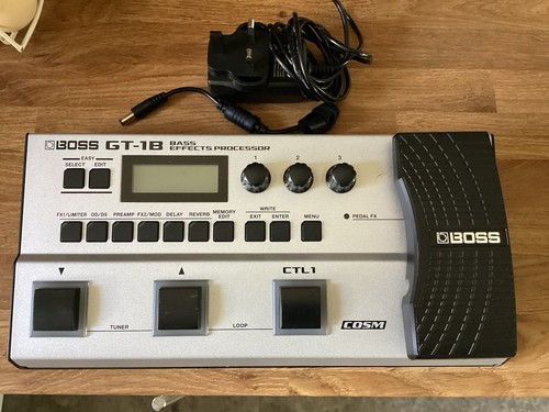 Boss bass amp modeller - boss, gt-1b