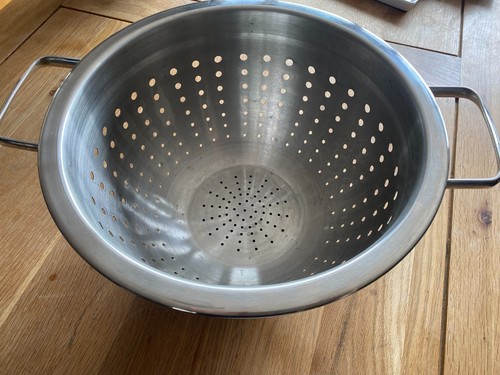 Large colander stainless - large, steel