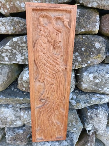 The carving looks like green - a,
