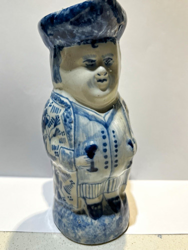 Blue white ceramic - white, delftware