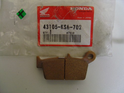 Brake pad xr250r - xr250r, xr600r