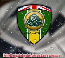 Lotus Elise Waterproof Vinyl Stickers, UV Resistant and Scratch Resistant, Racin