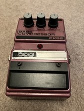 DOD FX82 Bass Compressor, Bass guitar Pedal, made in USA