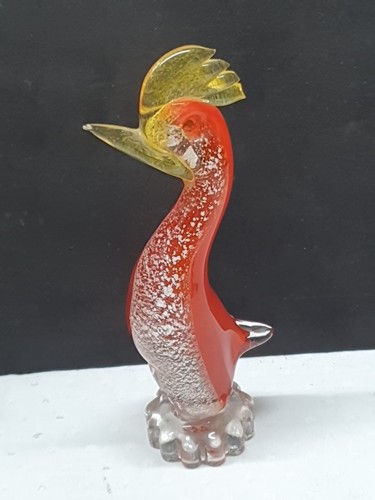 Murano glass rooster - murano,