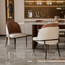 Italian dining chairs - 2x,