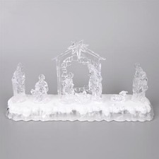 Pre-Lit LED Musical Nativity