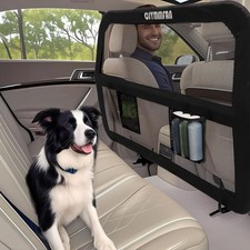 Car dog guard barrier - car,