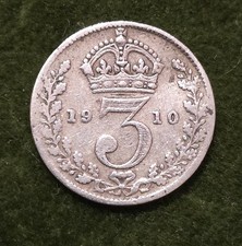 1910 Great Britain Silver