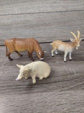 ELC Early Learning Centre Farm Animal Toys Cow Pig Goat Figure Set Solid Gift 20