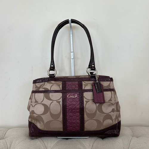 Coach beige monogram - coach, purple