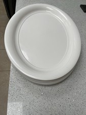 Plastic Catering Serving Platter x 10 Plastic Trays Food Serving Trays  53cm