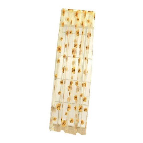Scarf voile door window - door,