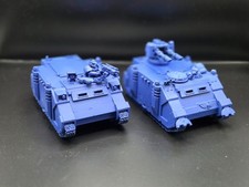 Games Workshop Warhammer 40k Space Marines Rhino and Razorback