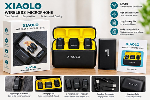 Xiaolo wireless microphone - xiaolo,