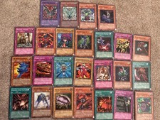 Yugioh Old Vintage cards 25+ Bundle Of Old Cards Job Lot LOB To DP04 Rare Holos