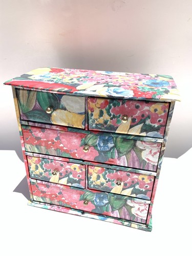 Vintage floral chinoiserie - vintage,