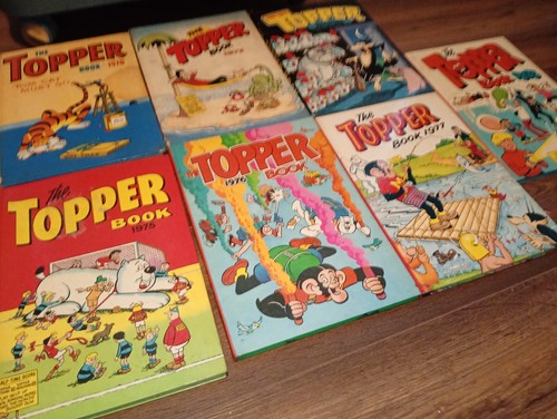 Vintage topper annuals - topper, 1970
