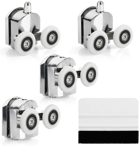Curved shower door runners - shower,
