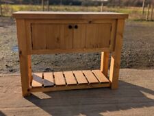 Handmade Rustic Bathroom Vanity Unit Bespoke Freestanding - Stables Collection