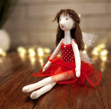Magical Fairy Doll SIY, Soft Toy Sewing Pattern Tutorial by My Fabric Heaven