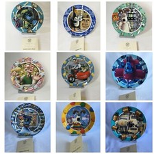 Wallace & Gromit Collectible Plates - Compton and Woodhouse