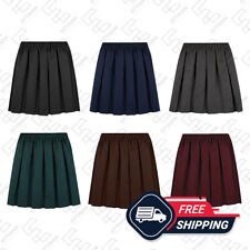 Girls Box Skirt School Uniform