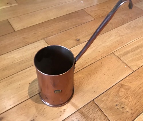 Vintage copper measuring - copper, jugs