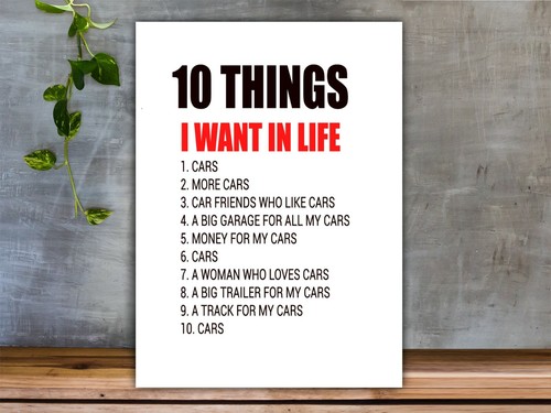 Funny metal aluminium sign - metal, for