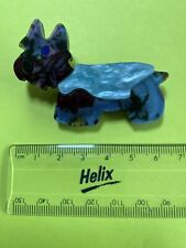 acrylic westie brooch