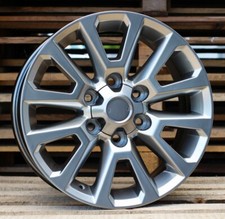 4 x 17 Inch 6x139.7 Hyper Grey Wheels: Fits For Toyota Land Cruiser Hiace Hilux