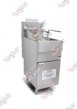Commercial deep fryer free standing double basket Gas fryer chip fryer powerful