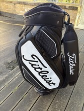Titleist Midsize Tour Cart Trolley Golf Bag Black/White