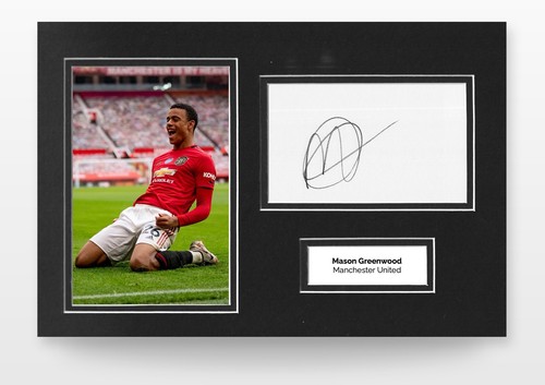 Mason greenwood hand signed - mason, hand-signed