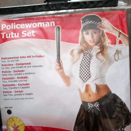 Policewoman tutu cosplay prom - policewoman,