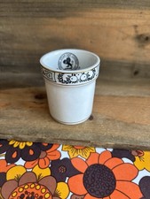 Vintage Cunard Steam Ship Co. Ltd Egg Cup Queen Mary White Star Line Shipping