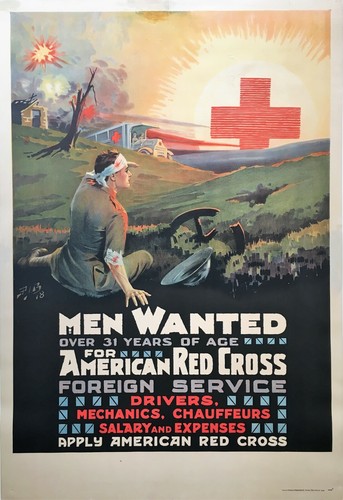 1918 original american red - 1918,