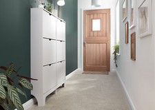 Narrow Shoe Cabinet Storage