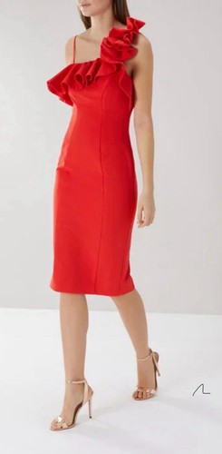 Coast lina ruffle - , dress