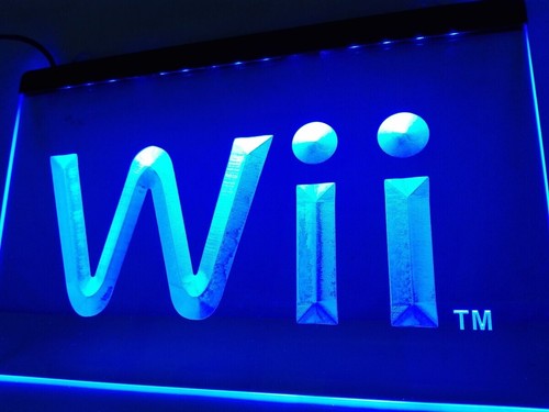 Nintendo wii led neon - nintendo,