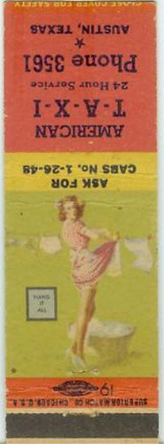 Matchbook american taxi hang - american,
