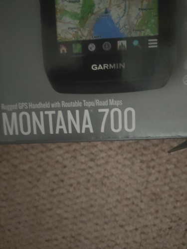 Garmin montana 700 used twice - montana,