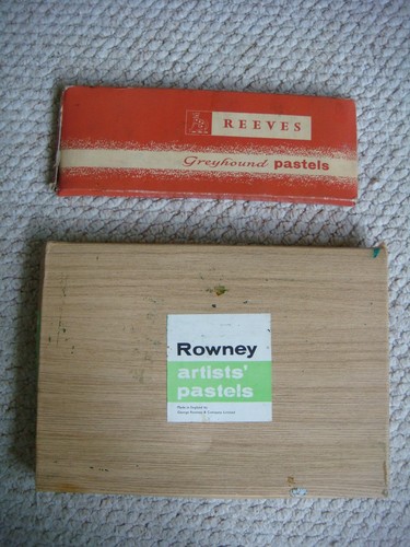 Vintage boxed rowney - vintage, artist's