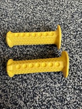 DORCY style Bmx yellow Grips, Similar To Schwinn, Mongoose Motomag 