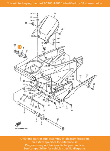 Yamaha washer plate - yamaha,