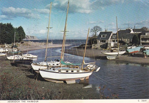 Abersoch the harbour 1981 - abersoch.,