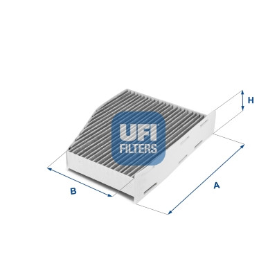 Ufi 124 filter - 54.124.00, interior