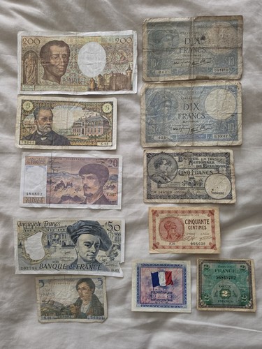 Bank france set eleven - france, of